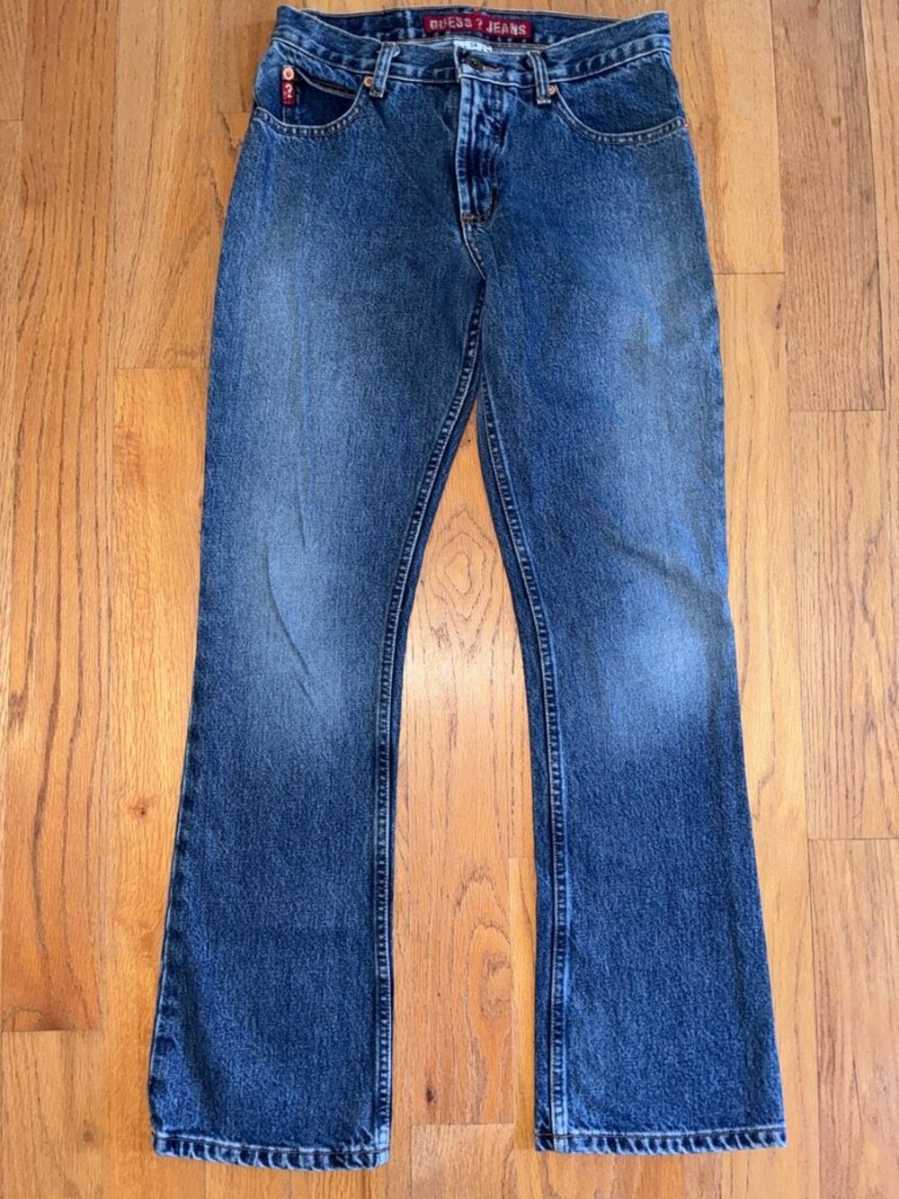 GUESS Vintage Jeans Blue Bootcut Denim Womens 26
